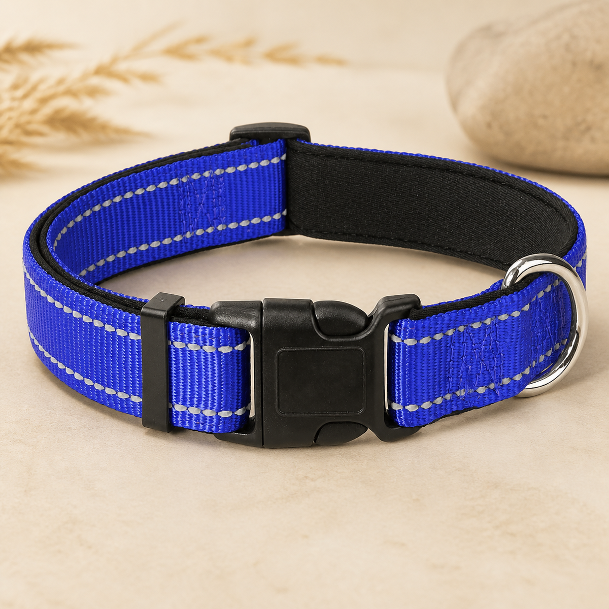 Reflektierendes Nylon-Hundehalsband – Produktdetailansicht