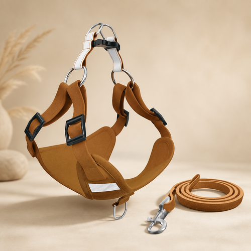 Reflektierendes Hundegeschirr- und Leinen-Set – Produktdetail